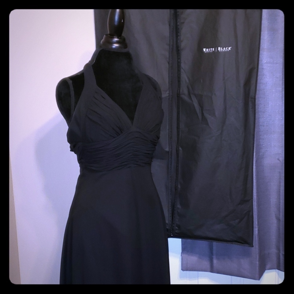 WHBM Little black dress w/garment bag sz 4